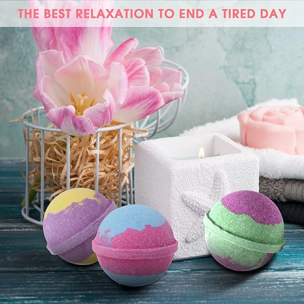 🛁✨ Ultimate Bath Bomb Set! 20 Organic & Natural Fizzing Balls with Essential Oils for Relaxation & Stress Relief! Perfect Birthday Gift for Anyone! #SelfCare #RelaxationGoals