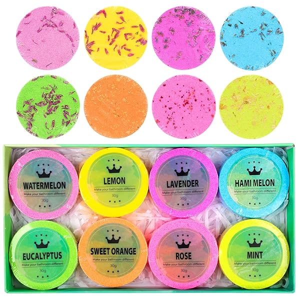 ✨Transform your shower routine with these luxurious Shower Steamers! 🚿💕 Indulge in the relaxing aromatherapy of 8 blissful bath bombs, perfect for Valentine's, birthdays, Mother's Day, or Christmas!