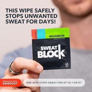 0593d10fec9d4025bfffba7729cd622ftplv-tulkllf4y5-origin-jpeg.jpeg Stop the sweat with these powerful wipes! Clinically proven to tackle hyperhidrosis and keep you dry for days. Perfect for men, women, and teens. Dermatologist tested and unscented. Stay fresh all day long with 10 wipes
