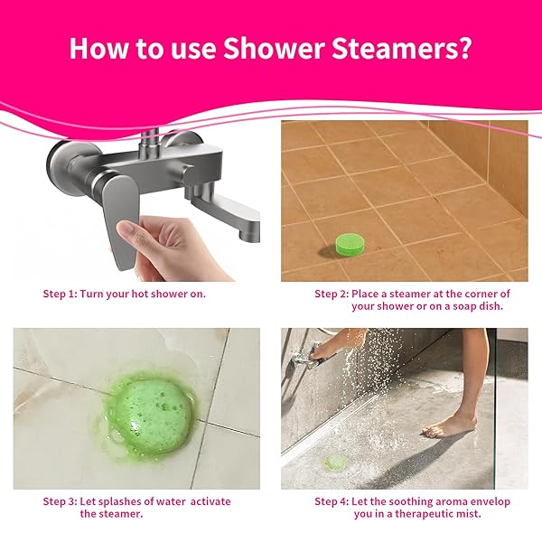 🚿 Elevate your shower game with these 12 Aromatherapy Shower Steamers! 🌿 Vegan and organic, they're perfect for stress relief and luxury self care. Treat yourself or gift them for birthdays! 💖 #sh