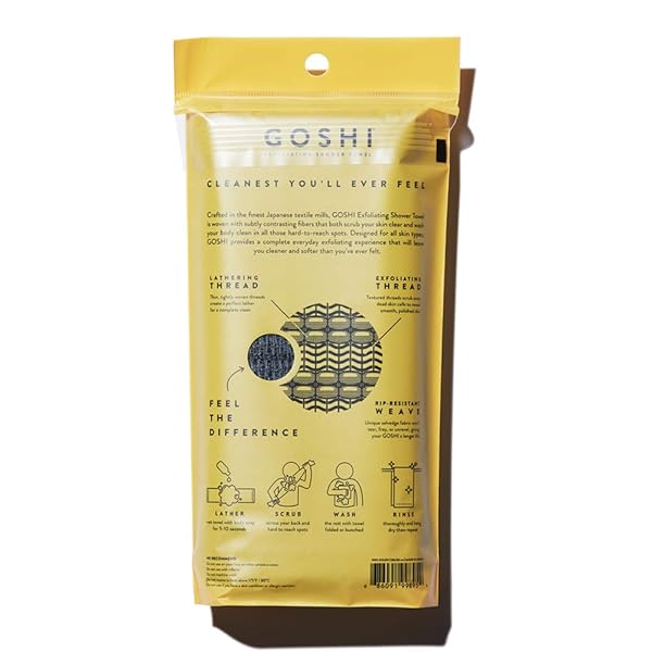 Get glowing skin with this amazing exfoliating shower towel! Say goodbye to rough, dull skin and hello to smooth, radiant results! #skincare #exfoliate #glowingskin