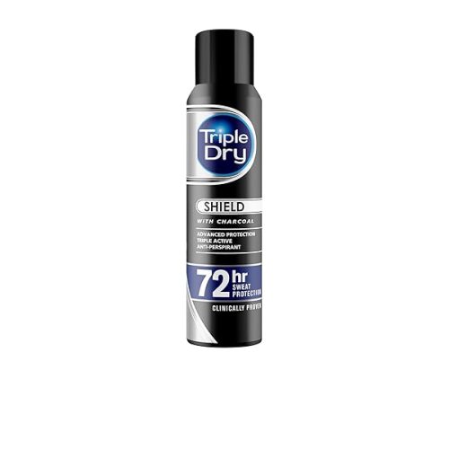 72-Hour Protection Against Sweat & Odour! Charcoal Anti-Perspirant Spray for Men | Triple Active Formula | Clinically Proven #StayFresh #MensGrooming