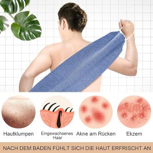 Get that spa-like shower experience at home with this Double-Sided Back Scrubber! 🚿 Say goodbye to hard-to-reach spots and hello to smooth, glowing skin. Perfect for both men and women! #showergoals #exfol