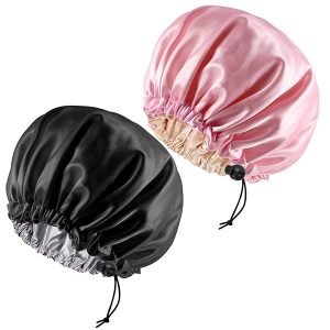 13dbb789dd224966848e719358c7f403tplv-tulkllf4y5-origin-jpeg.jpeg 🌙 Protect Your Curls! 2 Silk Bonnets for Beauty Sleep 💤 Adjustable & Double-Sided Satin Caps for All Hair Lengths! Say goodbye to bedhead with these stylish night caps! 🌸 #HairCare