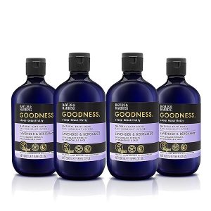 Unwind with this luxurious lavender & bergamot bath soak! Get ready for the best night's sleep ever with this vegan-friendly product. 🛁💤 #selfcare #relaxation #bathsoak