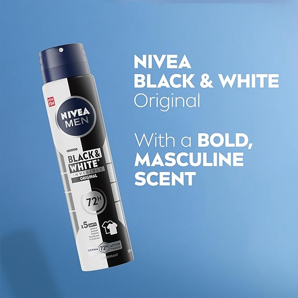 Stay fresh and confident all day with this pack of 6 black & white anti-perspirant deodorants! No more sweat stains on your favorite clothes, just 72 hours of protection. #FreshForDays #NoSweat