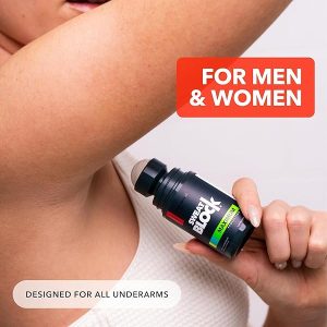 🔥Say goodbye to sweat and odor with this powerful roll-on antiperspirant! 💦 Perfect for men and women dealing with excessive sweat and hyperhidrosis. Keep sweat at bay for days! 💪🏼 #S