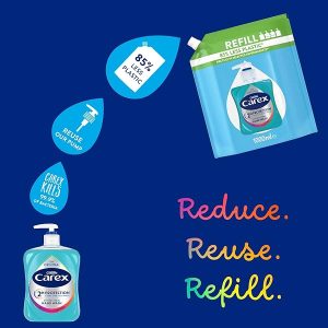 Keep your hands clean & protected for 2 hours with this antibacterial hand wash refill pack! Perfect for homes & businesses, this eco-friendly liquid soap comes in a bulk pack of 3 x 1 litre bottles. Stay safe and germ-free
