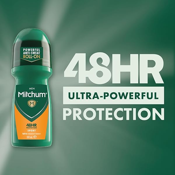 Stay fresh and dry all day with this powerful 48HR protection roll-on deodorant! Perfect for staying active and smelling great. 💪🌿 #StayFresh #DeodorantGoals #SportyVibes