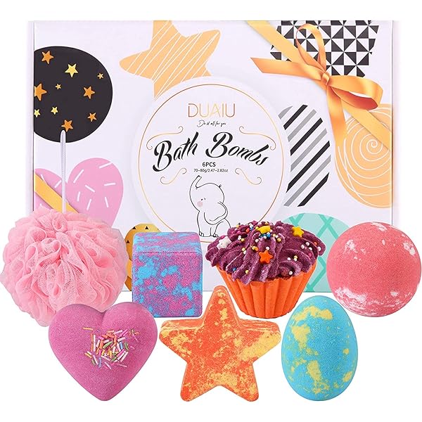 Get ready for a fun and fizzy bath time experience with these 6 amazing bath bombs! Packed with organic ingredients, essential oils, and kid-friendly fruity scents. Plus, a bonus bathing mesh ball for extra fun! #Bath