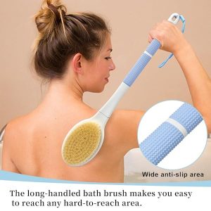 1bf51f1132a642ffb1c505f593ca4bdbtplv-tulkllf4y5-origin-jpeg.jpeg Get that smooth, glowing skin you've always wanted with this exfoliating back scrubber brush! Perfect for shower time or dry brushing, the long handle makes it easy to reach every inch. Say goodbye to rough, dull skin and hello to