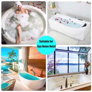 "Keep your bathtub clean and fresh with these 24 disposable covers! Perfect for travel or home use, these large plastic liners are easy to use and dispose of. Say goodbye to scrubbing and hello to relaxation! 🛁 #bathtubcover