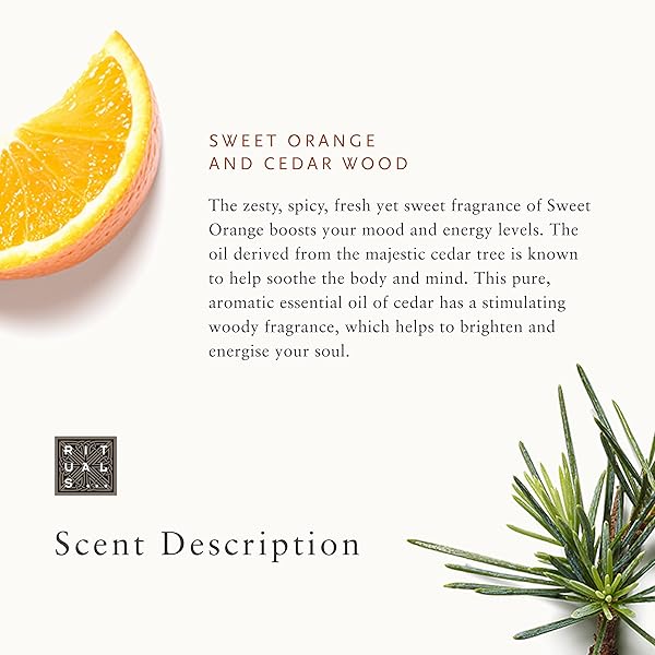 🚿✨ Get your skin glowing with this luxurious shower oil! Infused with sweet orange and cedar wood, it's the perfect pick-me-up for your morning routine. Plus, the energizing properties and Vitamin C will leave you feeling refreshed