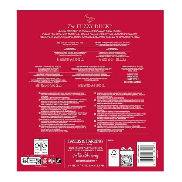 Cozy up this winter with the ultimate luxury slipper gift set! 🎁🧦 Embrace the winter wonderland vibes in these vegan-friendly fuzzy duck slippers. Treat yourself or someone special! #WinterWonderland #GiftIdea