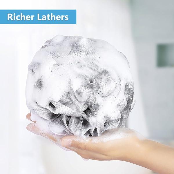 25c2caf85af04b92bd27258ab6d8714ctplv-tulkllf4y5-origin-jpeg.jpeg Get your skin feeling fresh and clean with these large 80g shower sponges! Perfect for both men and women, this set of 4 gray mesh poufs will leave you feeling rejuvenated after every shower. #skincare #shower