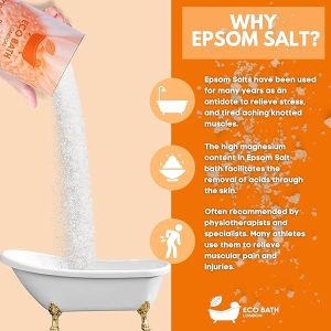 Ultimate Bath Time Bliss! 🛁💫 Pamper yourself with this Epsom Salt Gift Set - 3 heavenly scents to soothe your muscles, relax your mind, and detox your body. The perfect gift for a spa