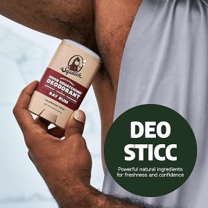 🌿 Say goodbye to stinky pits with this natural deodorant for men! Keep fresh all day with this odor-squatching formula. Pine Tar + Birchwood Breeze scent in a convenient 2 pack. #Deodorant