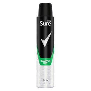 Get all-day freshness with this powerful men's deodorant! Quantum Dry Anti-Perspirant Aerosol keeps you dry and smelling great for up to 48 hours. Stock up with this 6-pack of 200 ml cans! #
