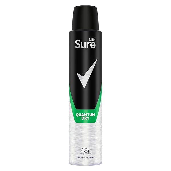 Get all-day freshness with this powerful men's deodorant! Quantum Dry Anti-Perspirant Aerosol keeps you dry and smelling great for up to 48 hours. Stock up with this 6-pack of 200 ml cans! #