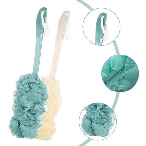 2b9d1b4c4b284076811f00d876534ed5tplv-tulkllf4y5-origin-jpeg.jpeg Get the ultimate shower experience with these 2 back scrubbers! Perfect for exfoliating and removing dead skin, these long handle body brushes come with a soft mesh sponge. Available in blue and beige. #ShowerGoals #SkinCare #