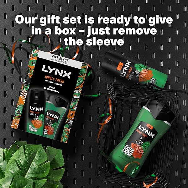 🌿 Unleash your wild side with this lush Jungle Fresh Duo Gift Set! 🎁 Perfect for nature lovers and skincare enthusiasts alike. Get ready to pamper yourself with the ultimate jungle experience! 🌿 #JungleFresh #