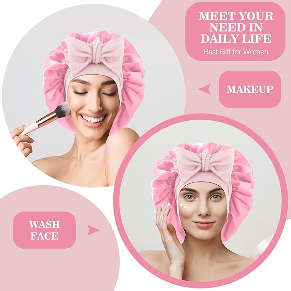 3025cae30d294e7d9184854d3d12e7ebtplv-tulkllf4y5-origin-jpeg.jpeg Get your beauty sleep in style with this luxurious adjustable satin sleep bonnet! Say goodbye to frizzy hair and hello to silky smooth locks with this soft elastic band bonnet. Perfect for curly hair and braids. Available in cute pink color! #