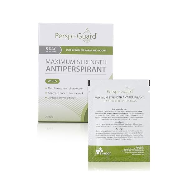 Stay fresh all day with these powerful antiperspirant wipes! 7 convenient packs for on-the-go freshness. Say goodbye to sweat and odour! #AntiperspirantWipes #StayFresh #NoSweat