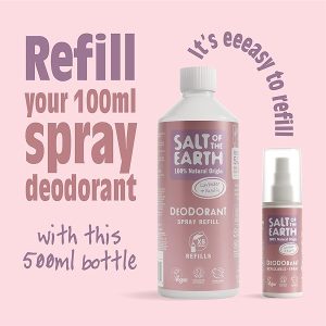 🌿Certified natural deodorant spray refill for long-lasting protection! 🐰Vegan, made in UK, and cruelty-free. Lavender & Vanilla scent! #naturaldeodorant #veganbeauty