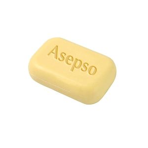 Clear up acne with this powerful combo of SULPHUR and Salicyclic Acid in a convenient bar soap! Say goodbye to breakouts and hello to clear skin! #acneproneskin #skincare #clearskin