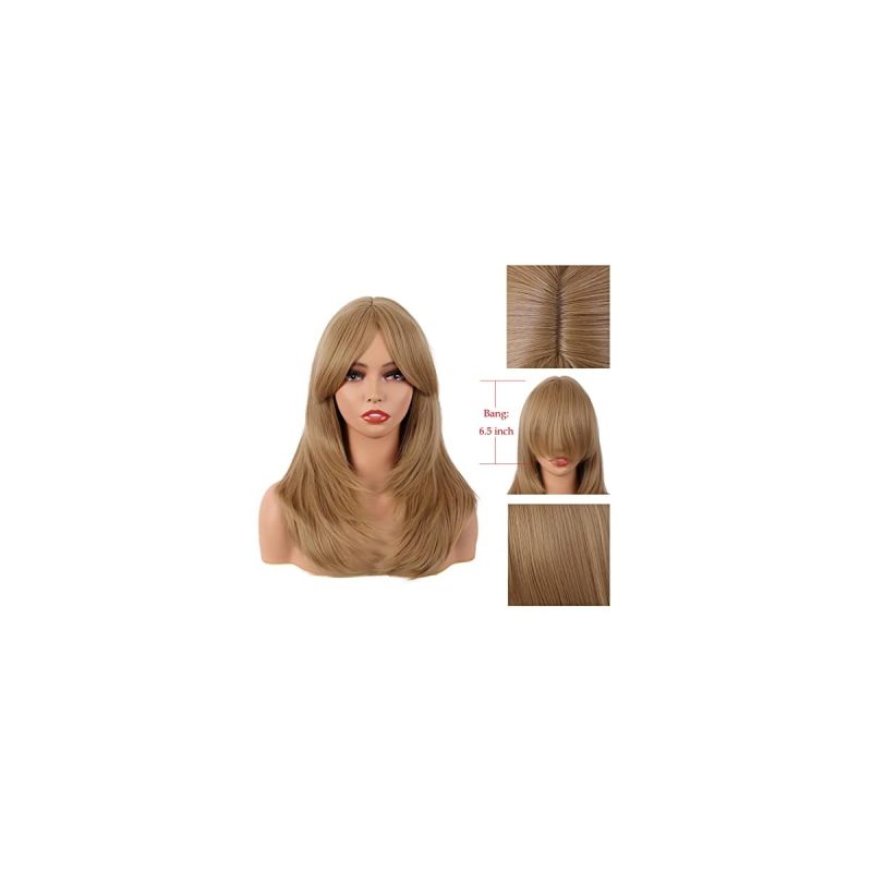Get the perfect shoulder-length hair look with this 20 inch layered wig in ash blonde! Perfect for daily wear or party nights 🌟 #hairgoals #wiglife #fashion