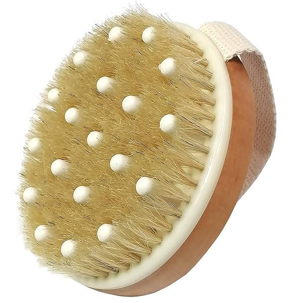 33717da7be084e138bd4cb38f051af92tplv-tulkllf4y5-origin-jpeg.jpeg Get that glow with this Dry Body Brush! 🌟 Made with natural bristles for lymphatic drainage, exfoliation, and improving blood circulation. Say goodbye to dead skin, toxins, and cellulite! #skincare #glowup