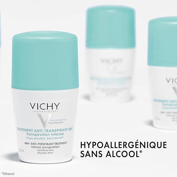 Stay fresh and confident for 48 hours with this powerful anti-perspirant treatment deodorant! Say goodbye to sweat and odor with this 2x50 ml must-have product. #Freshness #Confidence #Deodorant