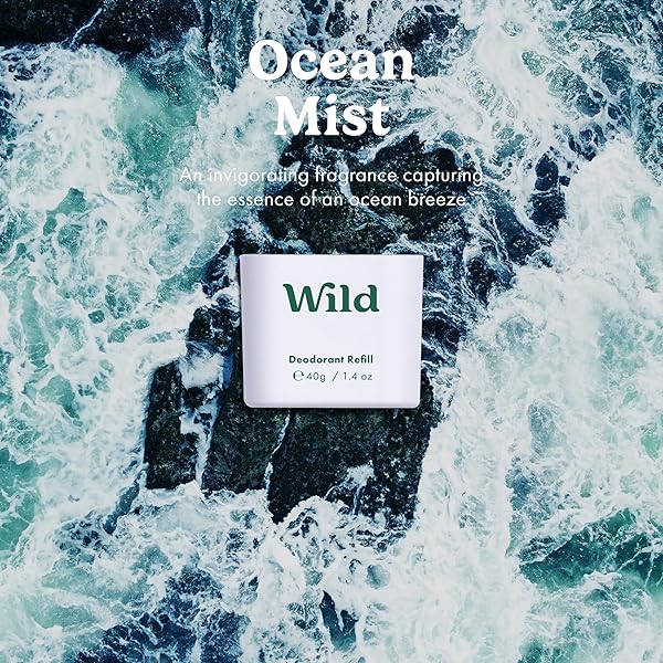 🌿🌊 Fresh Cotton & Sea Salt, Ocean Mist & Thunderstorm scents in a sleek black refillable deodorant kit for men! 🖤💪🏼 Long-lasting protection without any harsh chemicals - eco