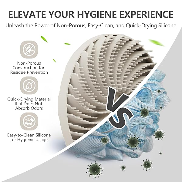 39edf46bebcc4834814cdd524de899b7tplv-tulkllf4y5-origin-jpeg.jpeg ✨Get glowing skin with this 5th Gen Silicone Body Scrubber! 🌟Gentle exfoliation for sensitive skin, innovative bristle design for a luxurious lather, and a no-slip handle for easy grip. Perfect