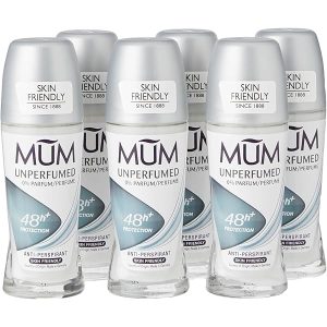 48 Hour Odor Protection! No Alcohol, All-Natural Ingredients, Eco-Friendly Glass Bottle, Fragrance-Free, Vegan-Friendly, Pack of 6! #Deodorant #CleanBeauty #Sustainability #VeganFriendly