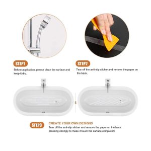 "🚿 Keep your bathroom safe and stylish with these 36 non-slip stickers! Perfect for preventing slips and falls in the shower or bathtub. Get yours now! #safetyfirst #bathroomdecor"