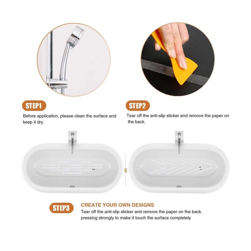 "🚿 Keep your bathroom safe and stylish with these 36 non-slip stickers! Perfect for preventing slips and falls in the shower or bathtub. Get yours now! #safetyfirst #bathroomdecor"