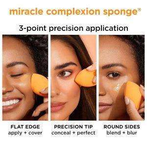 Get your makeup game on point with this 5 piece set including brushes, sponge, and blender! Perfect for flawless foundation, blush, bronzer, eyeshadow, and powder looks. Cruelty free and made with synthetic bristles for