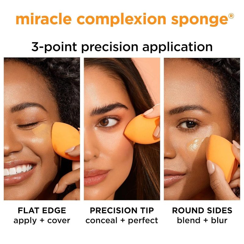 Get your makeup game on point with this 5 piece set including brushes, sponge, and blender! Perfect for flawless foundation, blush, bronzer, eyeshadow, and powder looks. Cruelty free and made with synthetic bristles for
