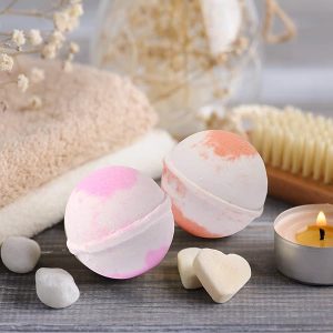 Indulge in a Luxurious Spa Experience with these Handmade Bath Bombs! Packed with Essential Oils and Marvelous Salts to Moisturize Skin and Relieve Stress. Perfect Romantic Gifts for Anyone Special in Your Life!