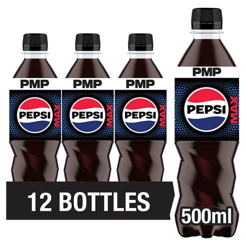 Pepsi Max Pet 500ml × 1 × 12