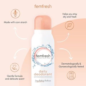 Stay fresh all day with this gentle intimate deodorant spray for women! Hypoallergenic with a long-lasting scent for ultimate freshness. Your skin will thank you! 💖 #FreshFeeling #HypoallergenicScent