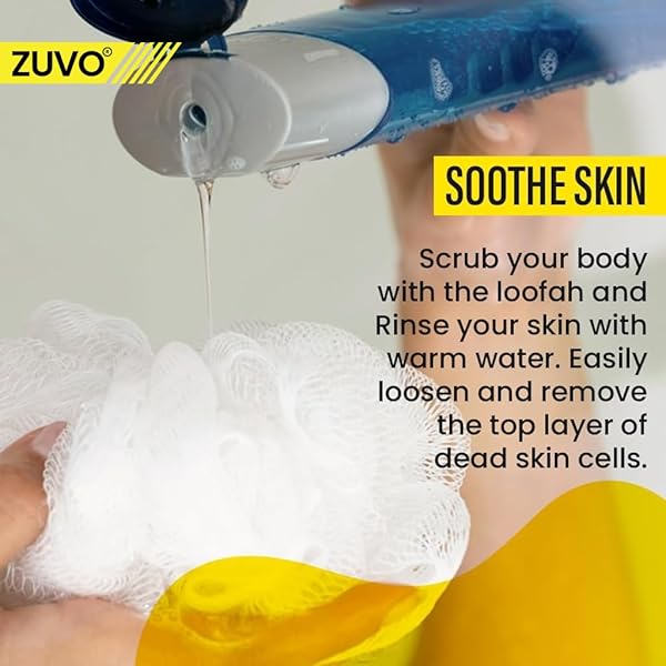 🚿Get that squeaky clean feeling with this pack of 4 eco-friendly shower puffs! Perfect for scrubbing away dead skin and leaving you feeling fresh and rejuvenated 🌿💦 #showerpuffs #bodycare