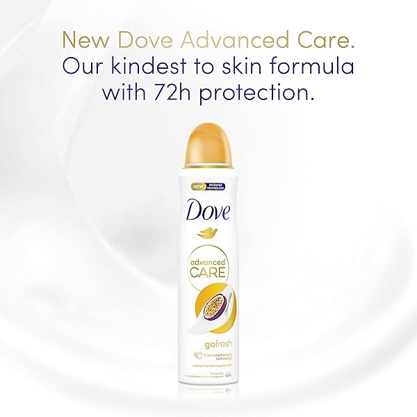 Stay fresh all day with this passion fruit and lemongrass scented anti-perspirant deodorant spray! Say goodbye to sweat with triple moisturizing technology for 72 hours of protection. #FreshAndFruity #StayFresh