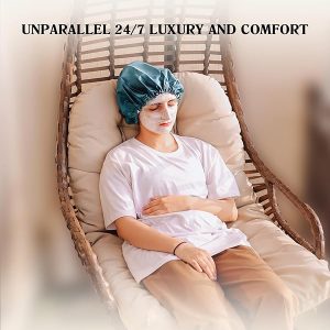 46689650437c431db8f81610bb6493ddtplv-tulkllf4y5-origin-jpeg.jpeg ✨Silk Hair Bonnets for Curly Queens! 💁♀️ Say goodbye to frizz & hello to beautiful curls with these stylish sleep caps! 2pcs set in Black & Peach Pink! 💖 #Curly