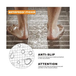"🚿 Keep your bathroom safe and stylish with these 36 non-slip stickers! Perfect for preventing slips and falls in the shower or bathtub. Get yours now! #safetyfirst #bathroomdecor"
