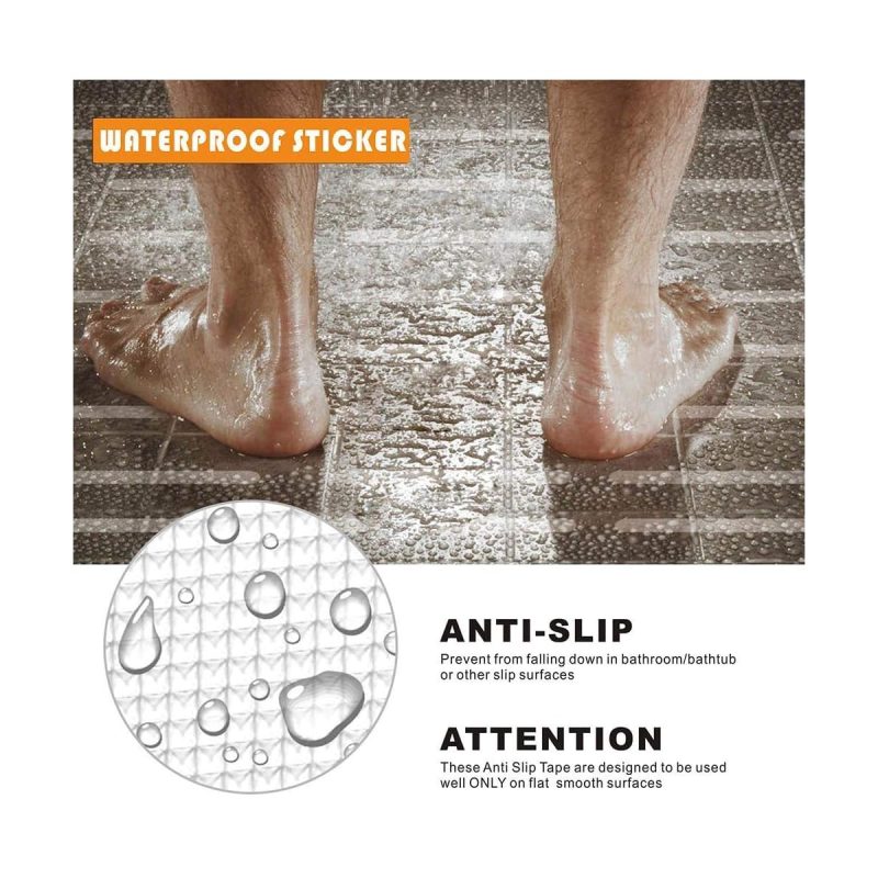"🚿 Keep your bathroom safe and stylish with these 36 non-slip stickers! Perfect for preventing slips and falls in the shower or bathtub. Get yours now! #safetyfirst #bathroomdecor"