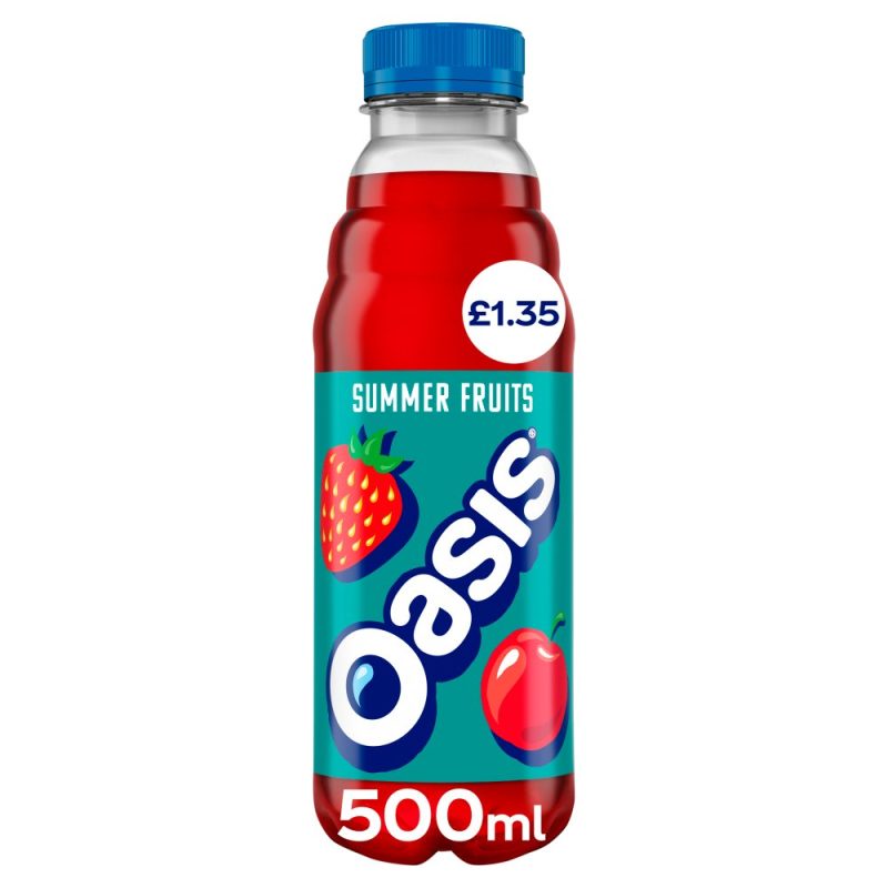 Oasis Summer Fruit £1.35 500ml × 1 × 12