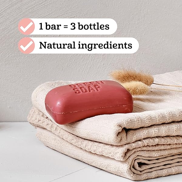 🌿 Eco-Friendly Body Bar! Save 3 bottles of shower gel with this vegan, biodegradable blend of Argan & Oudh. Perfect for a sustainable shower routine! #veganbeauty #ecofriendly #s