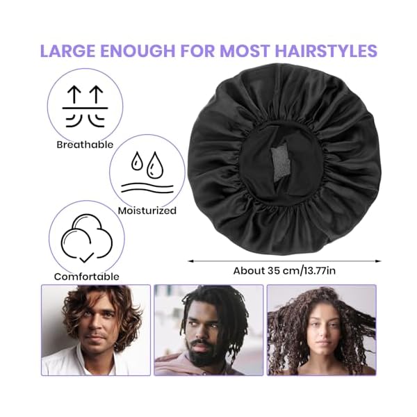 55292f29a4c747fabc91963eb0d92793tplv-tulkllf4y5-origin-jpeg.jpeg Silk Sleep Cap for Ultimate Hair Protection! 🌙✨ Satin Bonnet with Adjustable Elastic Band for Men & Women. Say goodbye to frizz and hello to beautiful hair while you sleep! 💁🏽